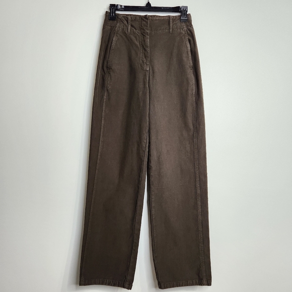 SOLD ๐ Aritzia Wilfred Free Green Ascendant Pant Utility Pants Size 2/26 W - Picture 2 of 16